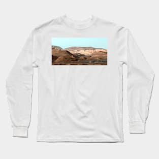 Mount Sharp, Mars, Curiosity image (C029/2997) Long Sleeve T-Shirt